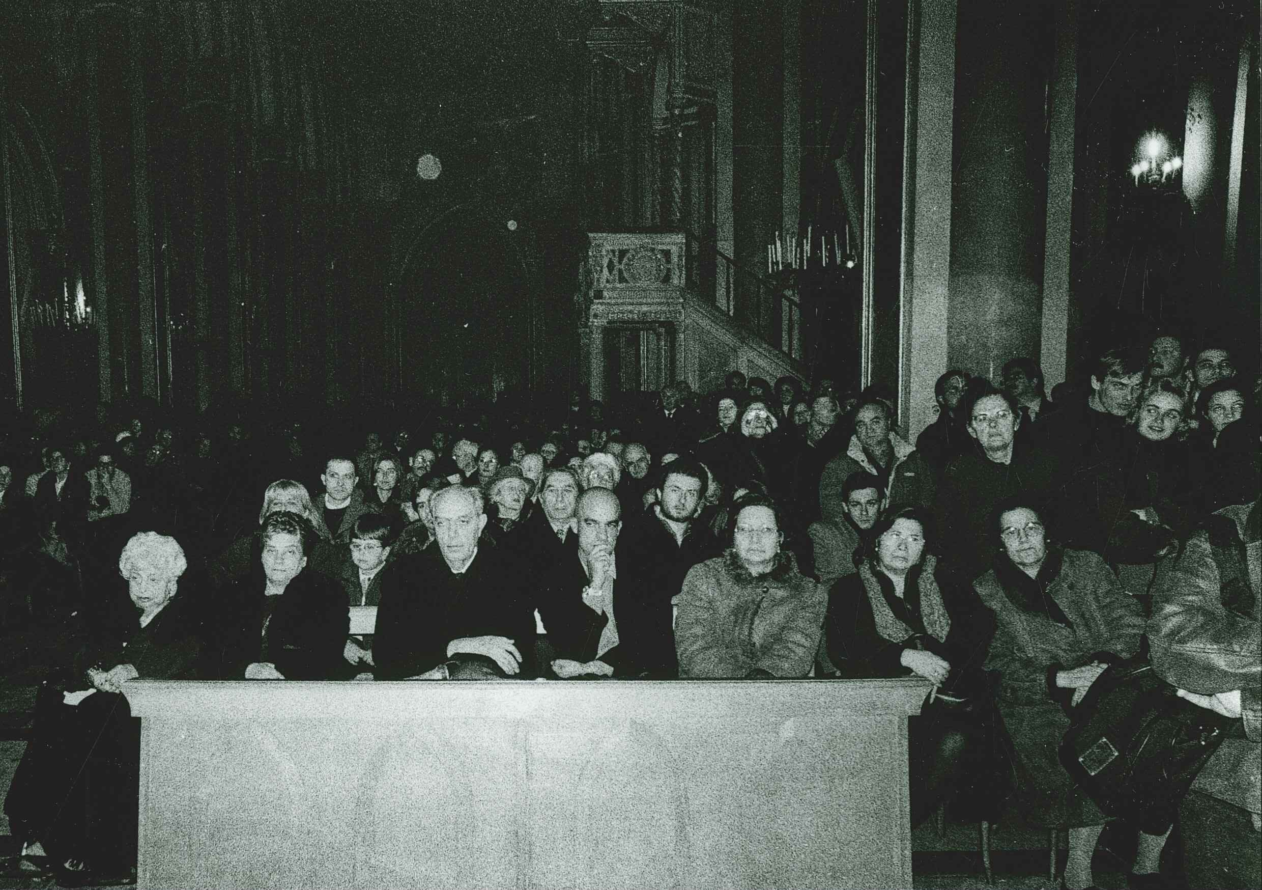 Messa in onore di s. Cecilia Napoli 07121997
